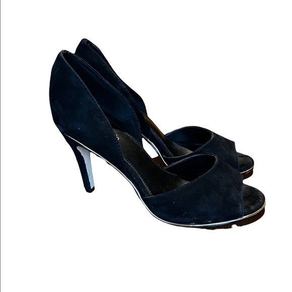 Calvin Klein peep toe heels - Picture 5 of 6